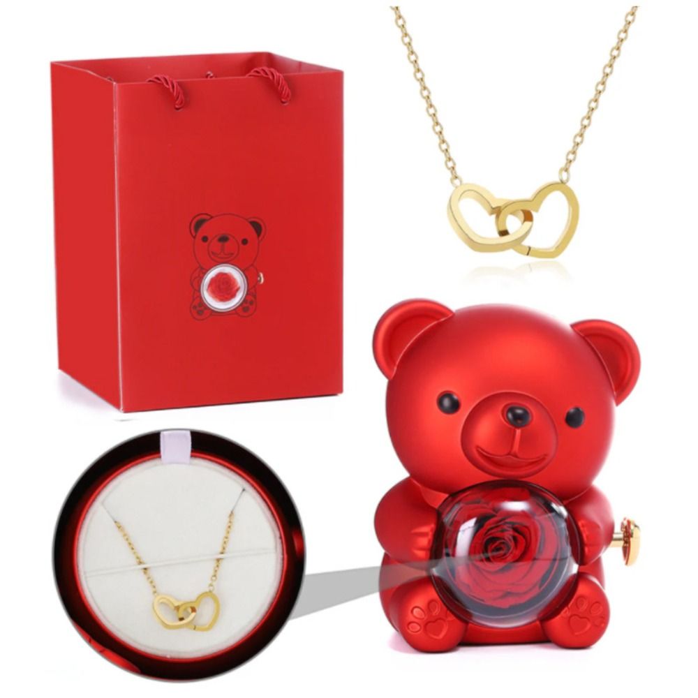 Coffret spéciale ours et rose 🌹