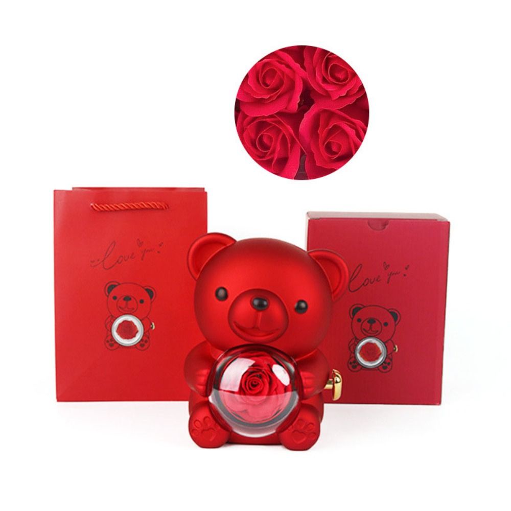 Coffret spéciale ours et rose 🌹
