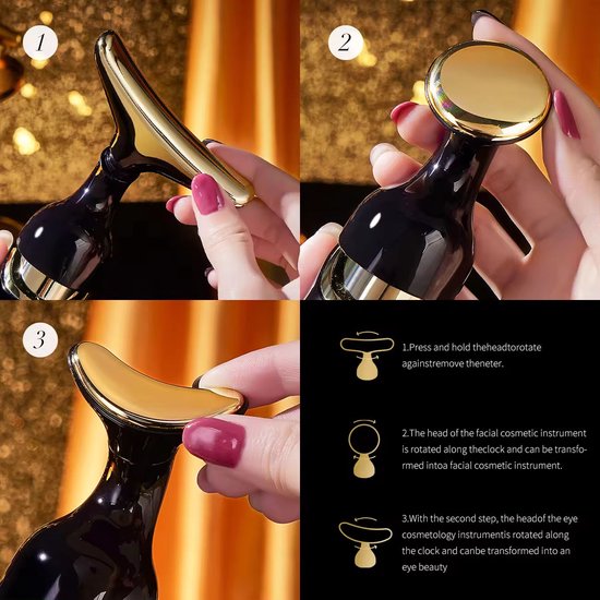 Face massager 3 in 1