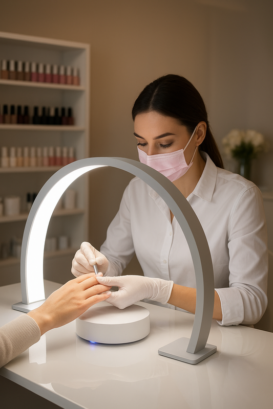 Éclairage Professionnel de Luxe pour Manucure & Esthétique